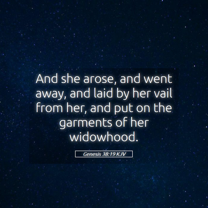 Genesis 38:19 KJV Bible Study