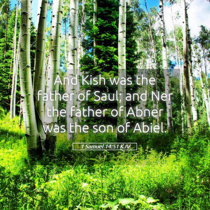 1 Samuel 14:51 KJV Bible Study