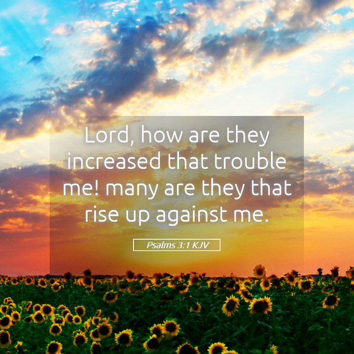 Psalms 3:1 KJV Bible Study