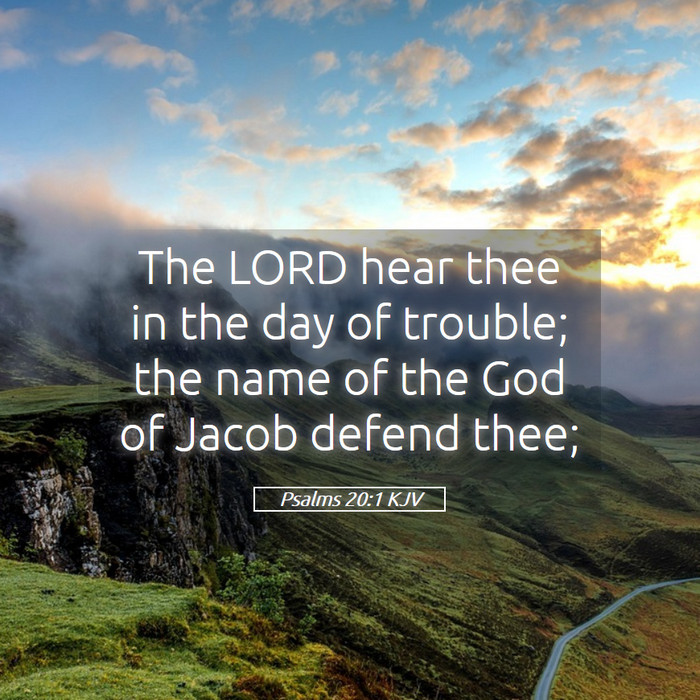 Psalms 20:1 KJV Bible Study