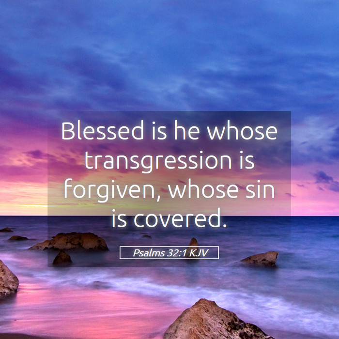 Psalms 32:1 KJV Bible Study