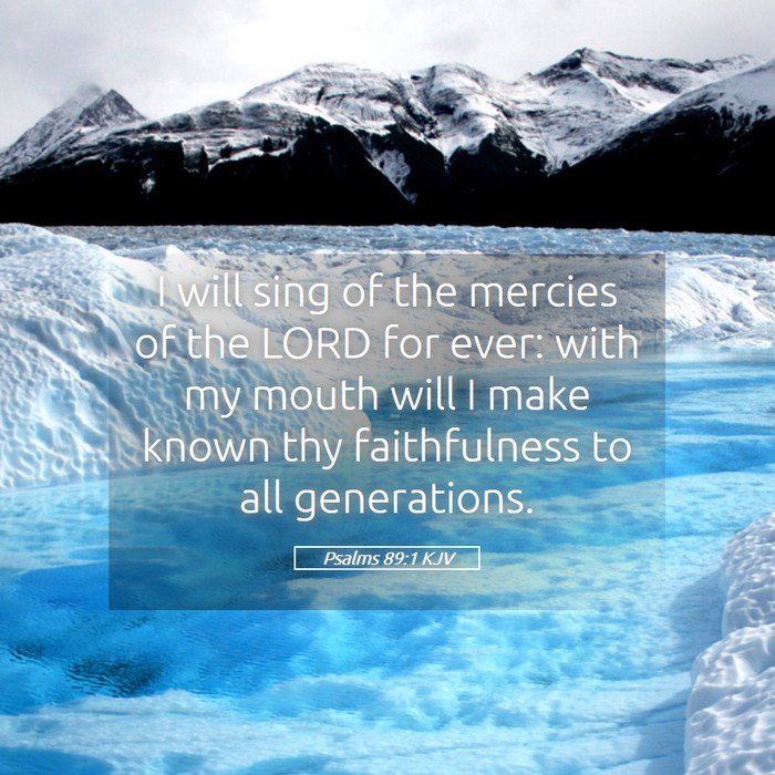 Psalms 89:1 KJV Bible Study