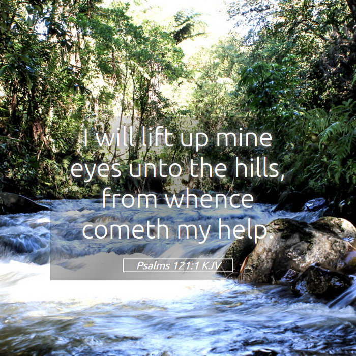 Psalms 121:1 KJV Bible Study