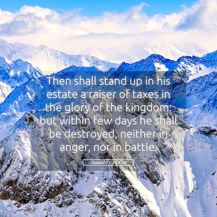 Daniel 11:20 KJV Bible Study