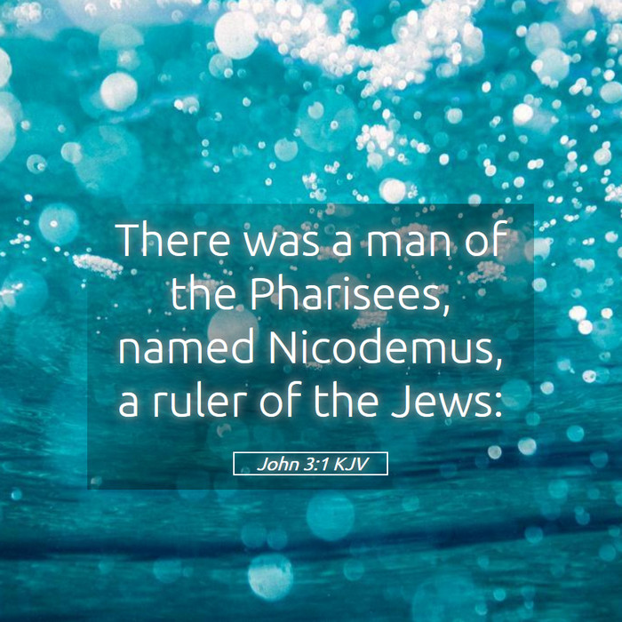 John 3:1 KJV Bible Study
